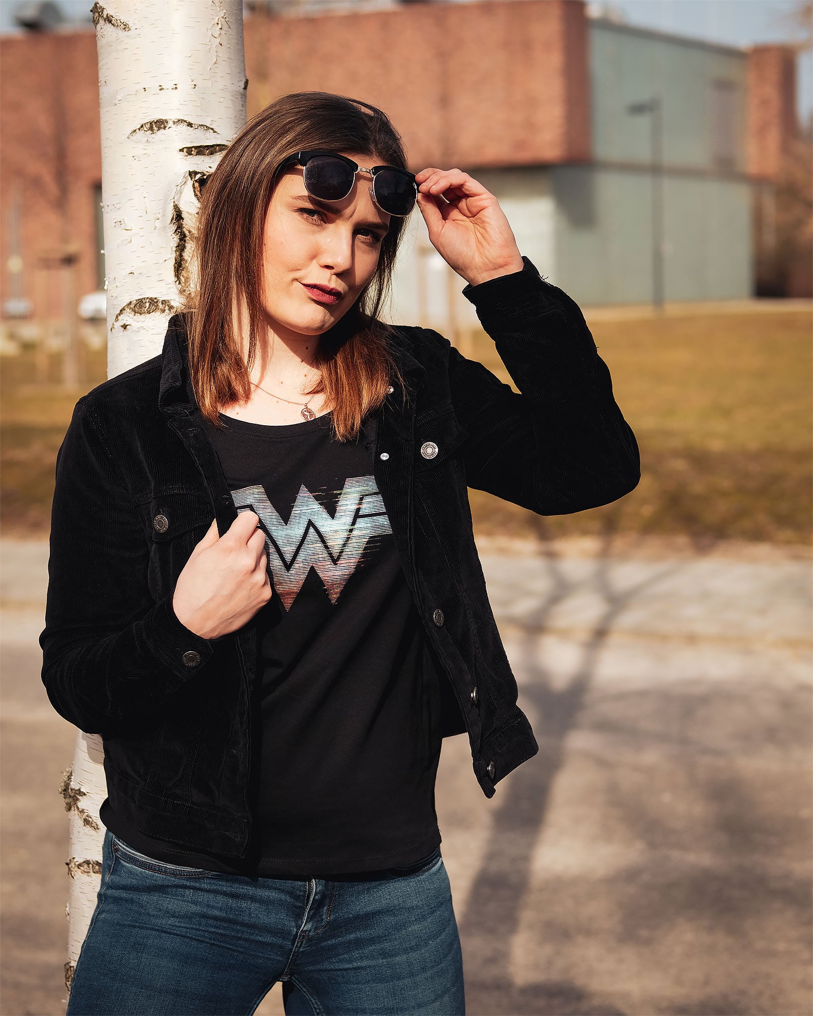 Product image Wonder Woman - 1984 Logo Women's T-Shirt Black