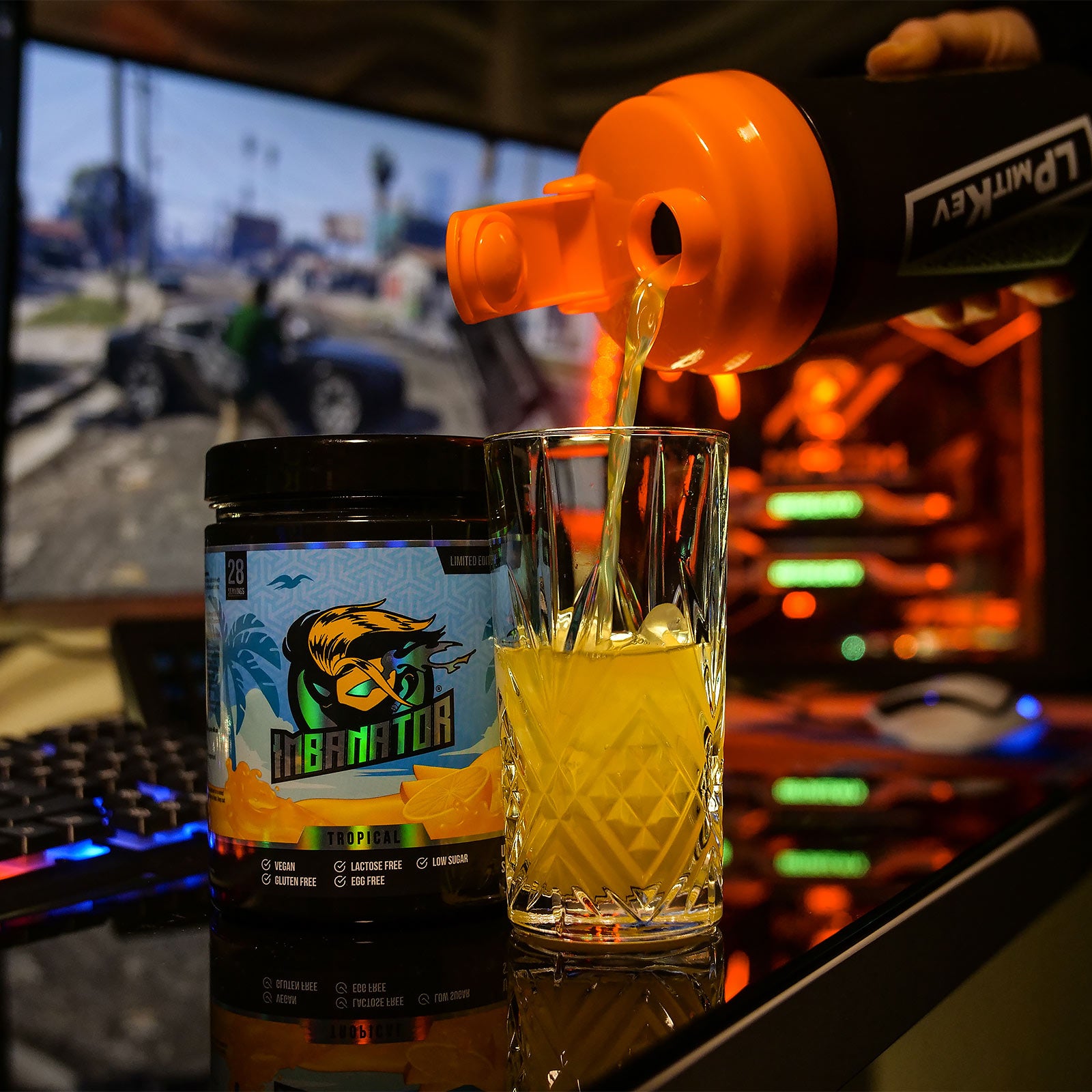 Zdjęcie produktu LootBoy Imbanator Booster Tropikalny Proszek Napojowy