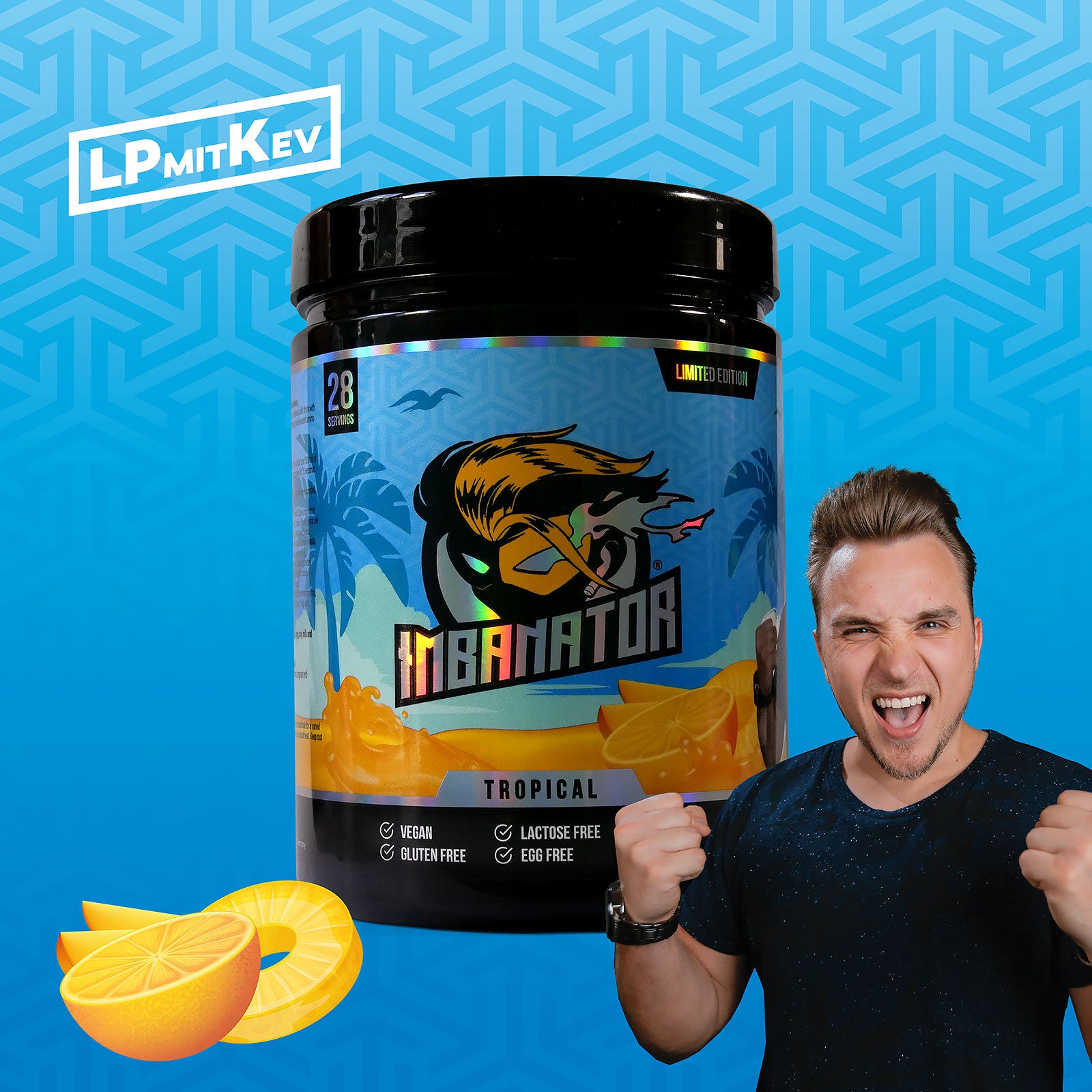 Zdjęcie produktu LootBoy Imbanator Booster Tropikalny Proszek Napojowy