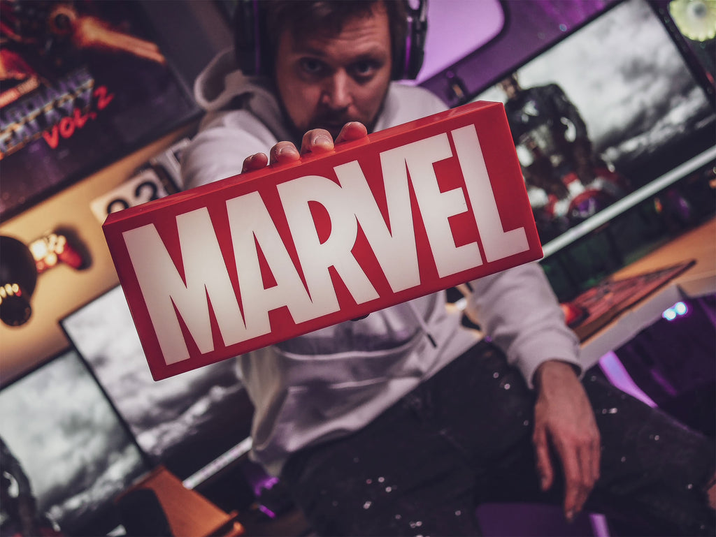 Zdjęcie produktu Marvel - Lampa z logo