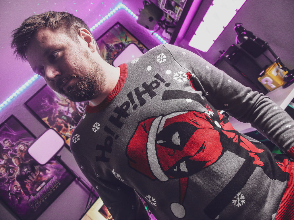 Zdjęcie produktu Deadpool - Ho! Ho! Ho! Sweter świąteczny