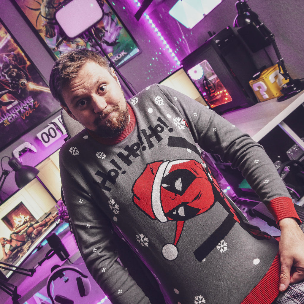 Zdjęcie produktu Deadpool - Ho! Ho! Ho! Sweter świąteczny