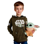 Zdjęcie produktu Grogu dziecięca bluza z kapturem zielona - Star Wars The Mandalorian