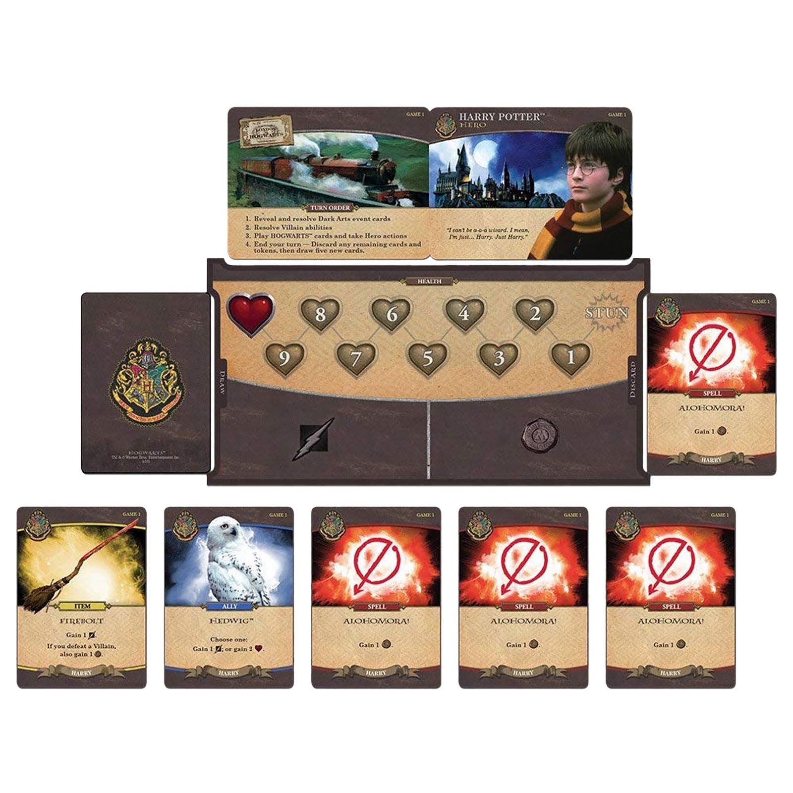 Zdjęcie produktu Harry Potter - Walka o Hogwart Gra Planszowa