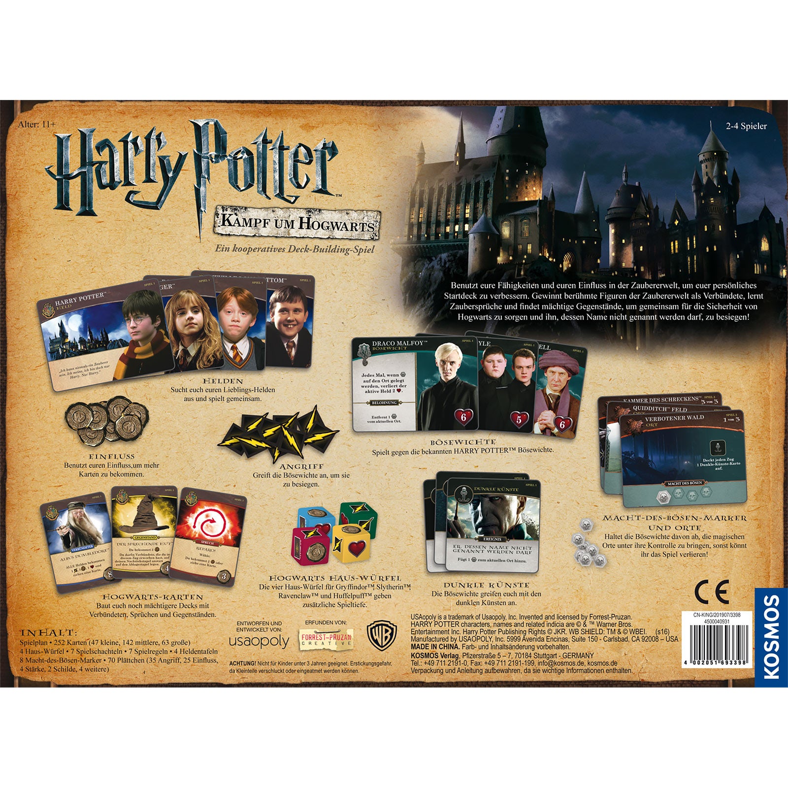 Zdjęcie produktu Harry Potter - Walka o Hogwart Gra Planszowa