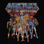 Zdjęcie produktu Masters of the Universe - Koszulka z postaciami w stylu distressed czarna