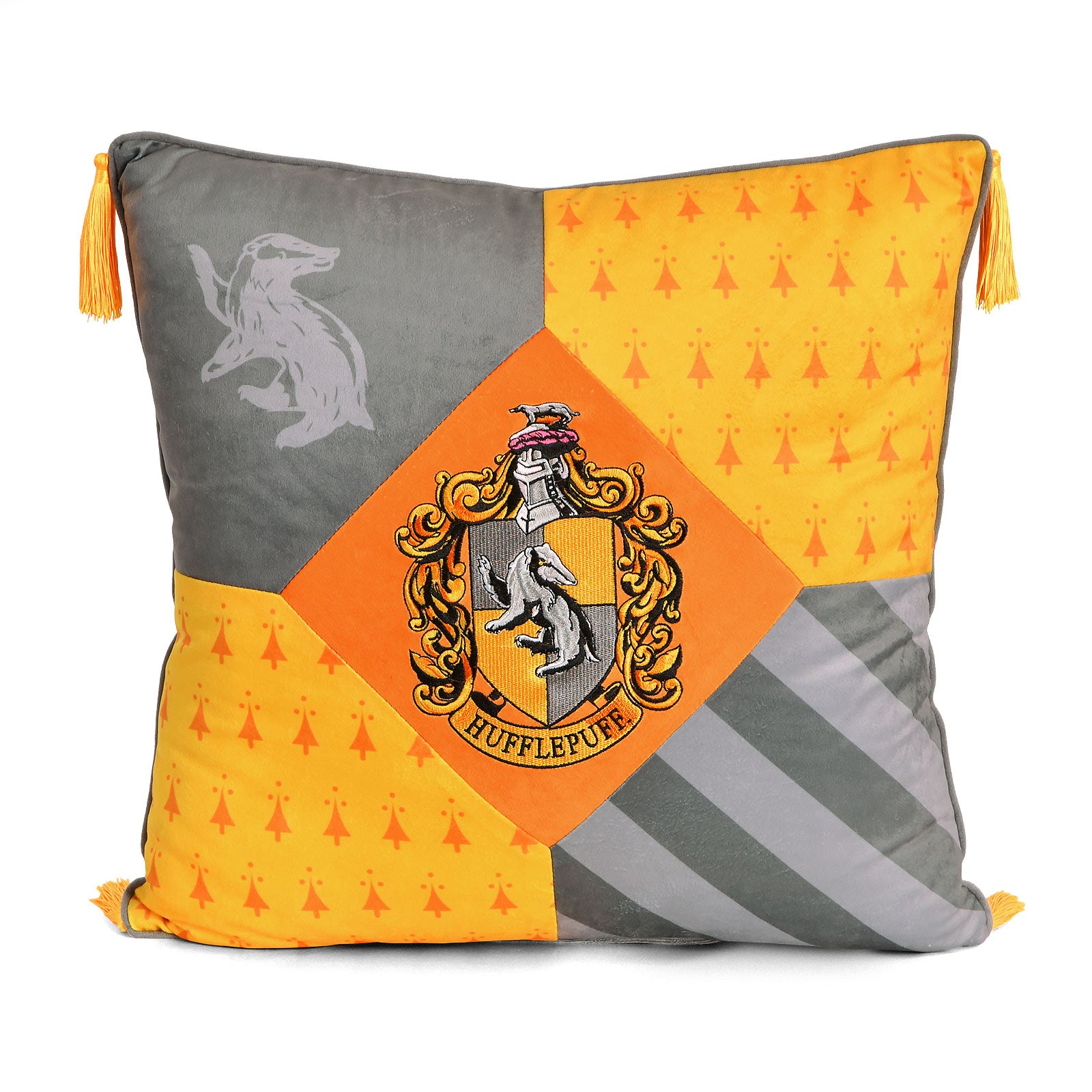 Zdjęcie produktu Harry Potter - Poduszka Hufflepuff z frędzlami deluxe