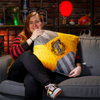 Zdjęcie produktu Harry Potter - Poduszka Hufflepuff z frędzlami deluxe