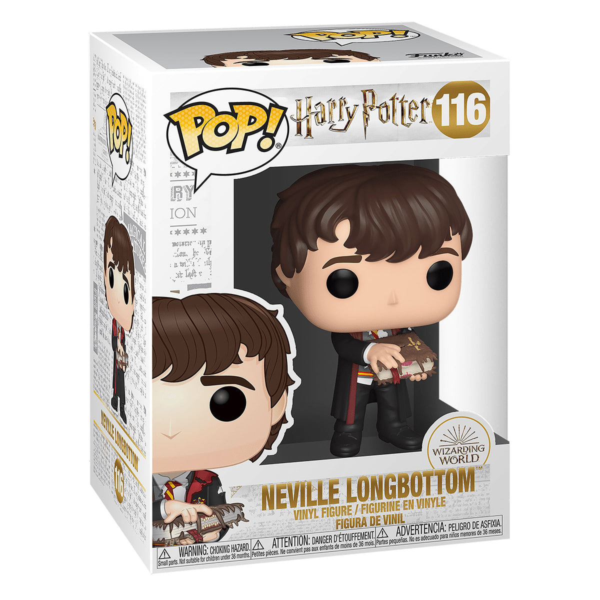 Zdjęcie produktu Harry Potter - Neville z potworną księgą Funko Pop figurka