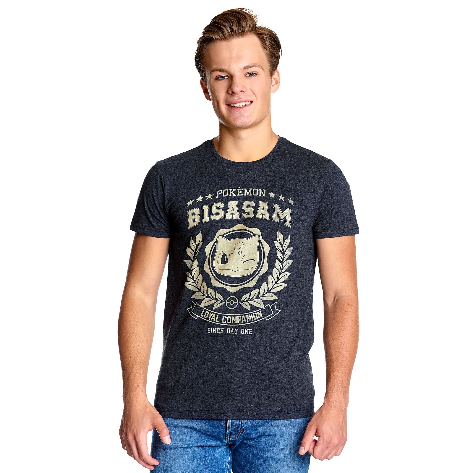Zdjęcie produktu Pokemon - Bisasam Loyal Companion T-Shirt niebieski