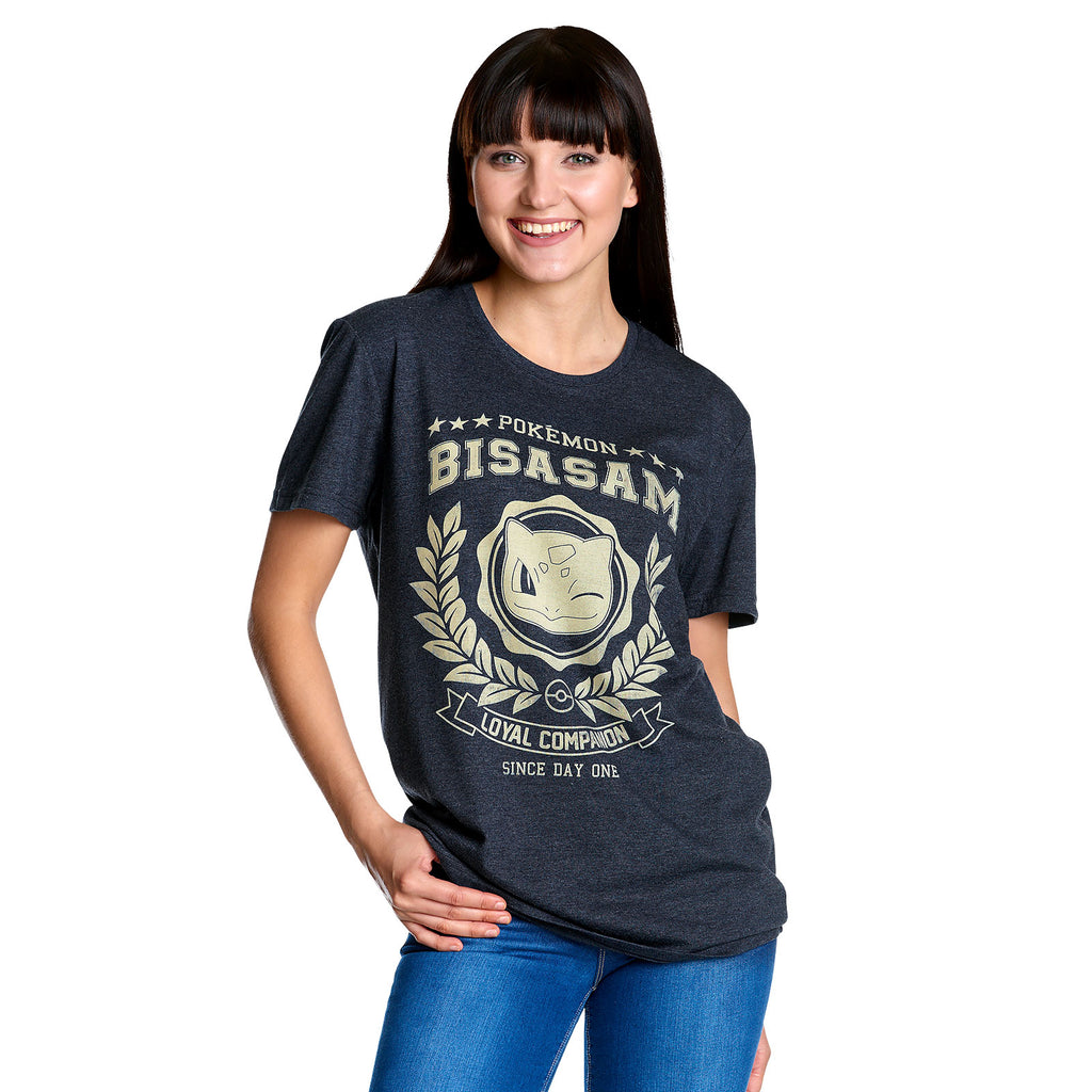 Zdjęcie produktu Pokemon - Bisasam Loyal Companion T-Shirt niebieski