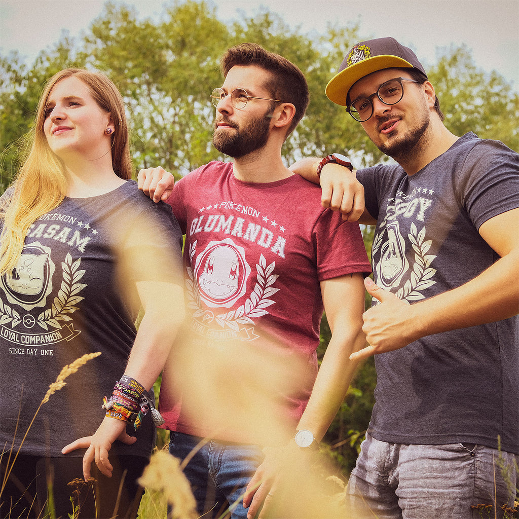 Zdjęcie produktu Pokemon - Glumanda Loyal Companion T-Shirt czerwony