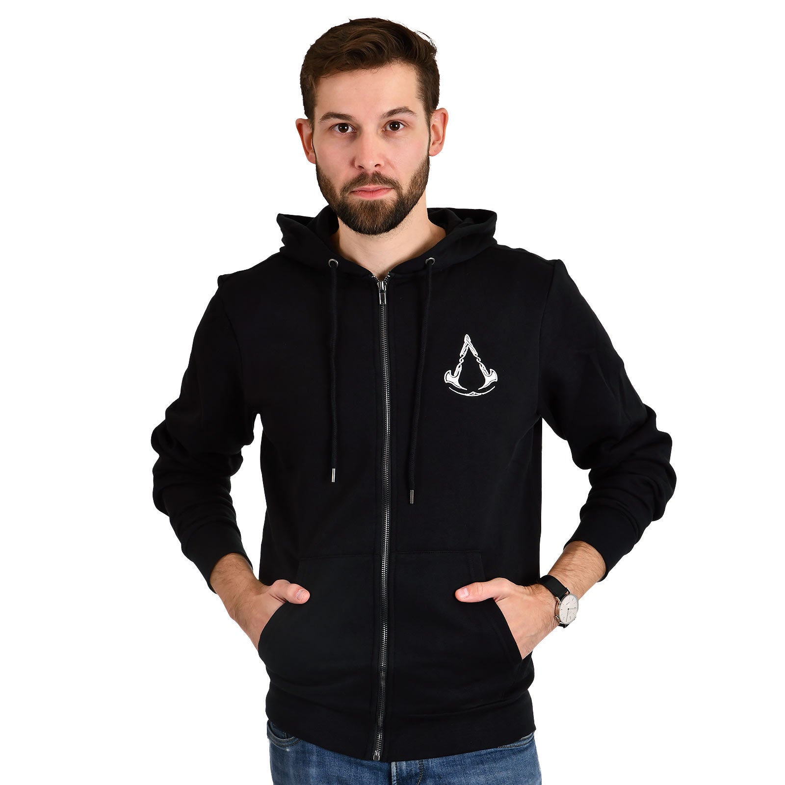Zdjęcie produktu Assassin's Creed - Valhalla Crest Banner Bluza z kapturem czarna