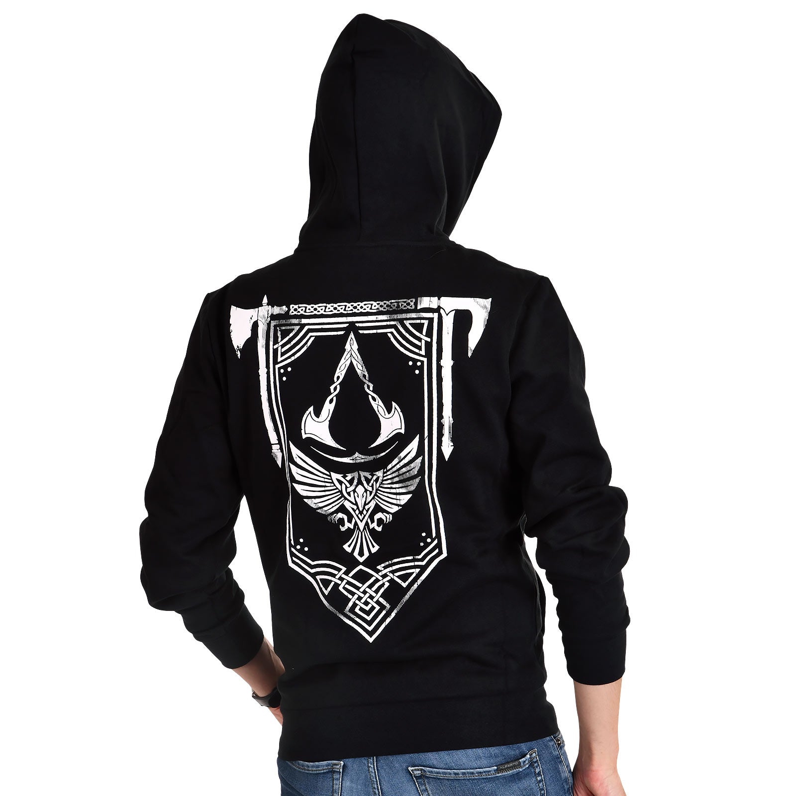 Zdjęcie produktu Assassin's Creed - Valhalla Crest Banner Bluza z kapturem czarna