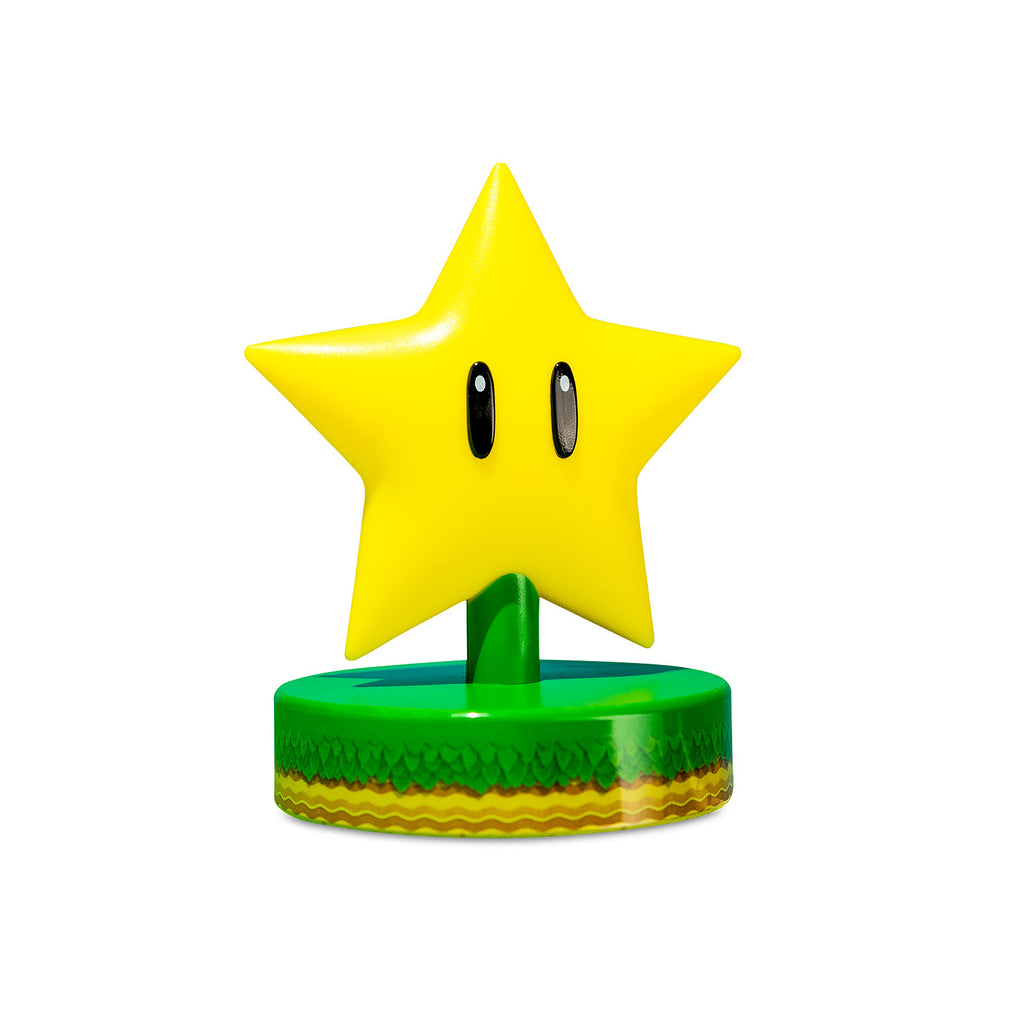Zdjęcie produktu Super Mario - Super-Gwiazda Ikony 3D Lampka Stołowa