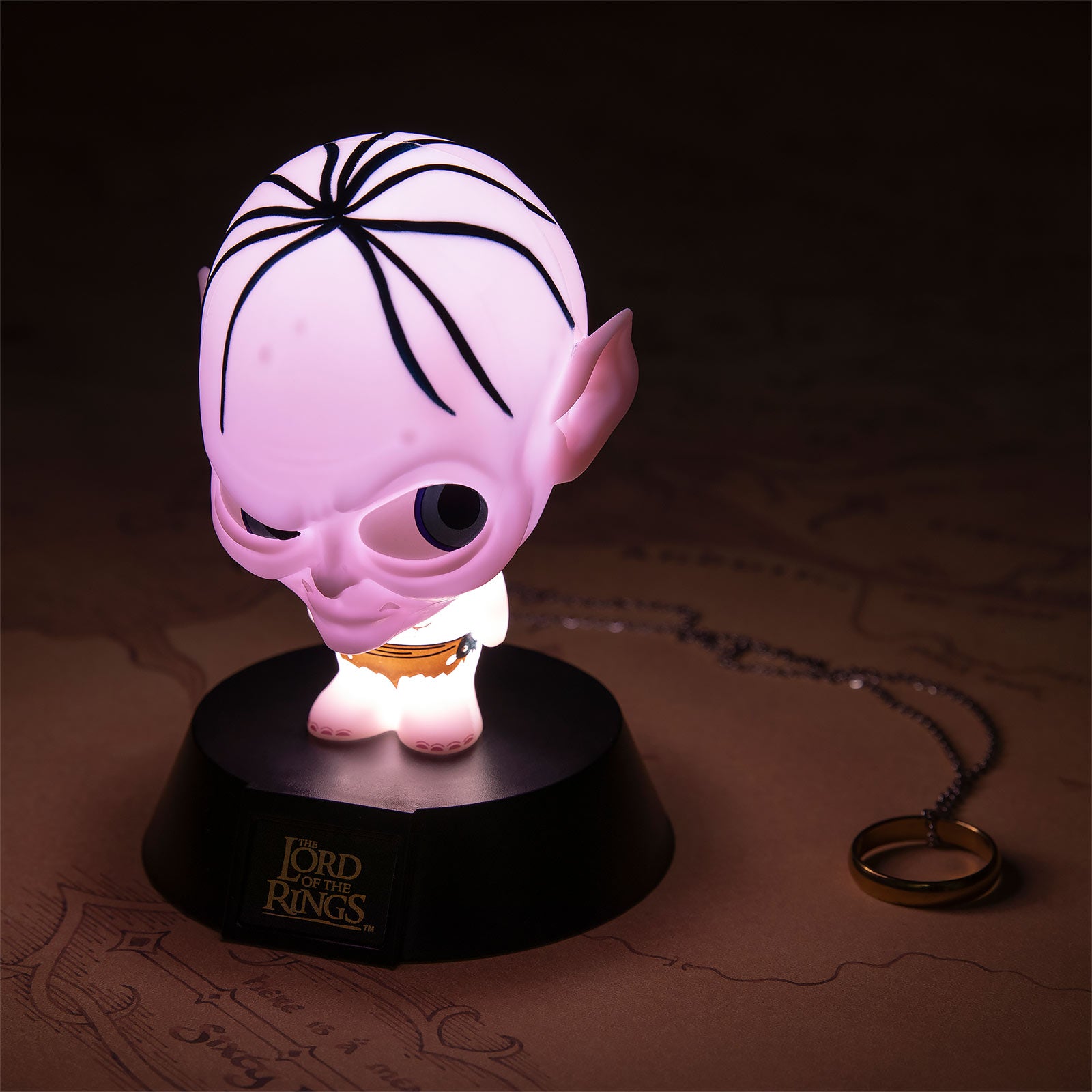Zdjęcie produktu Władca Pierścieni - Gollum Icons 3D Lampka Stołowa