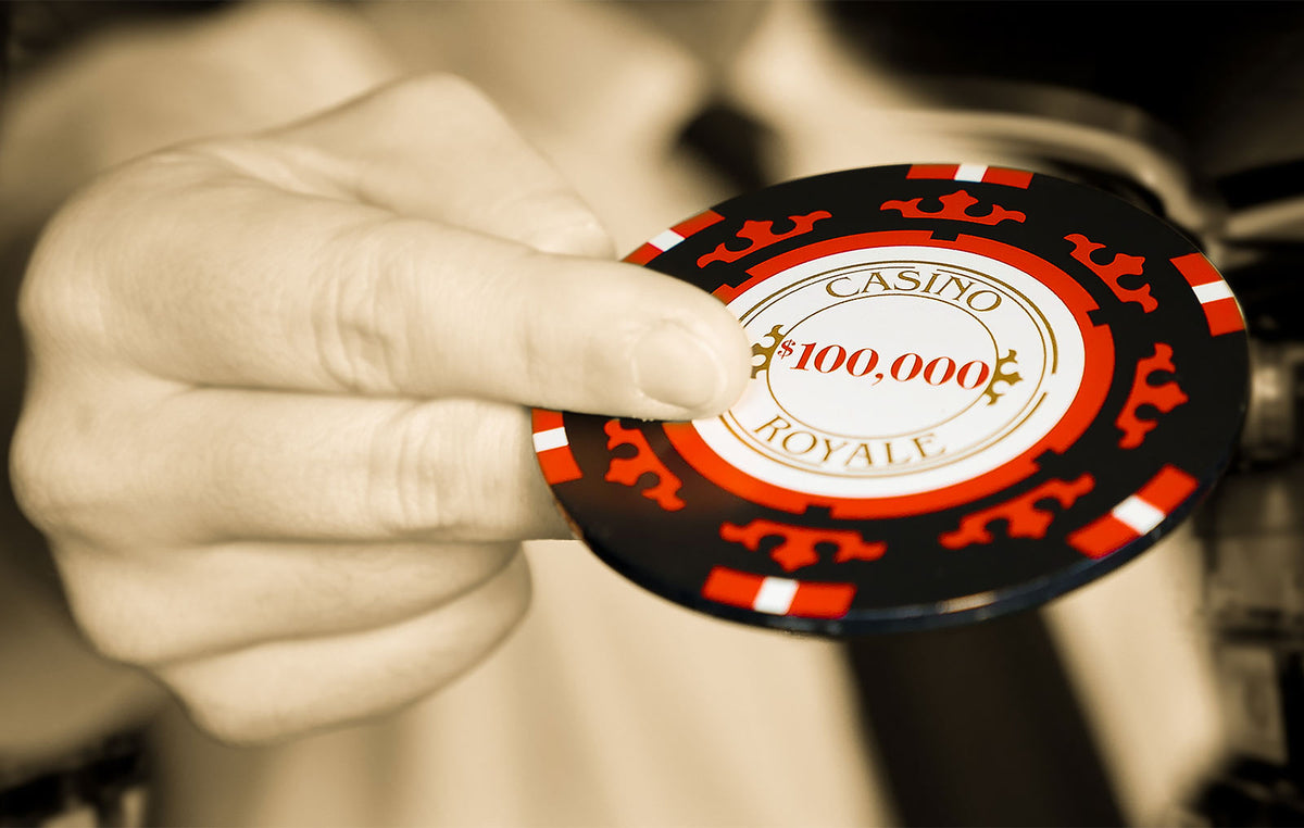 Zdjęcie produktu James Bond - Casino Royale Poker Chip Podkładki pod kubki, zestaw 4 szt.
