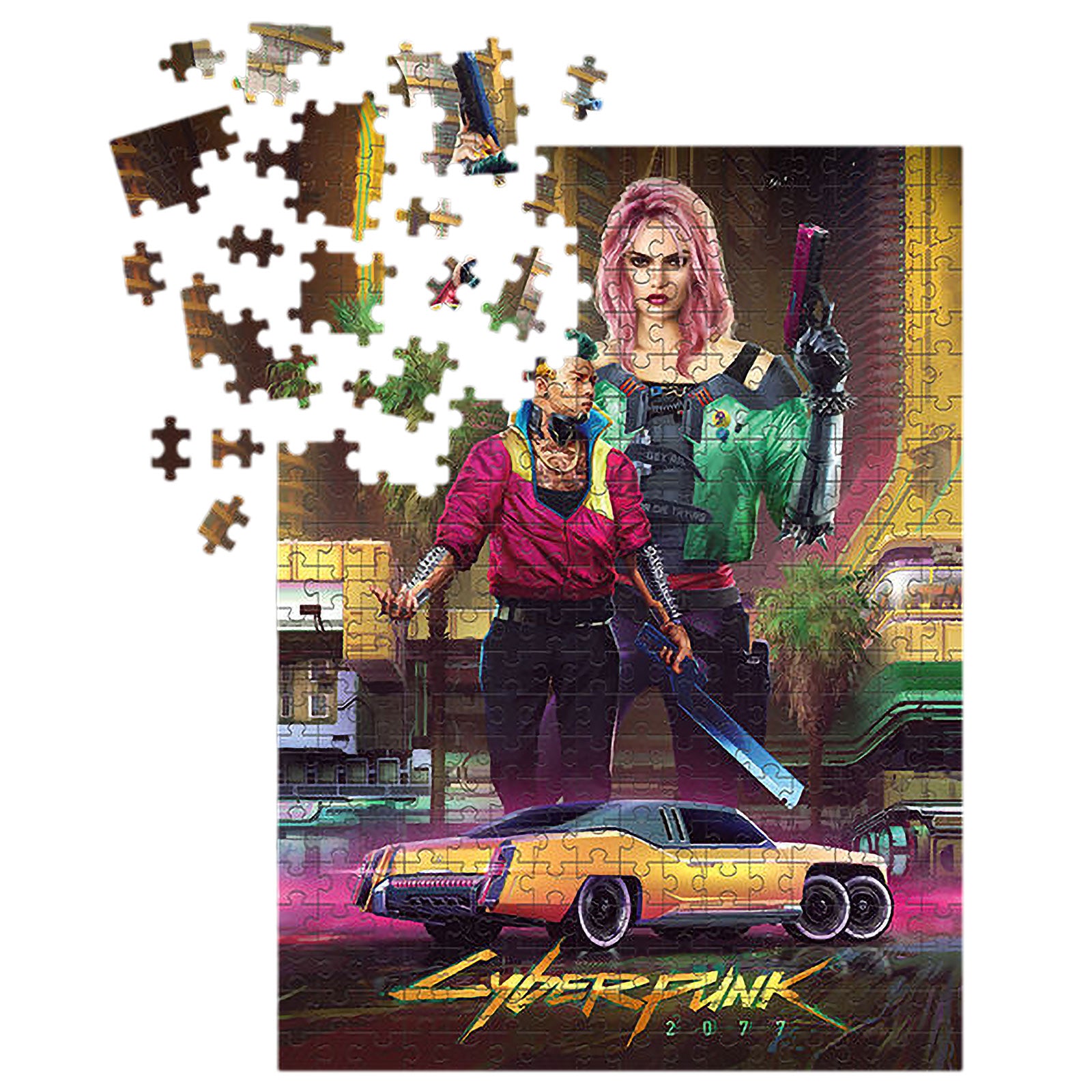 Zdjęcie produktu Cyberpunk 2077 - Kitsch Puzzle