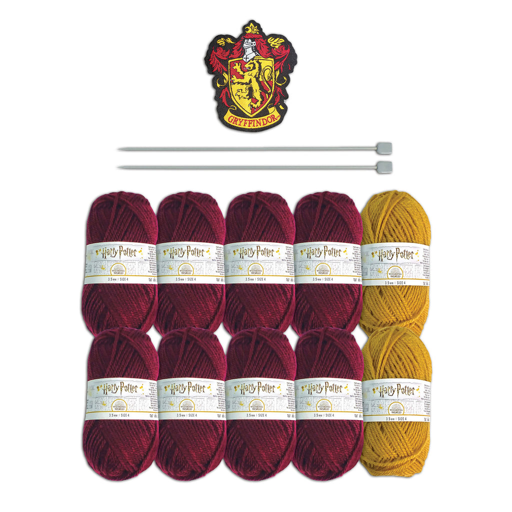 Zdjęcie produktu Harry Potter - Gryffindor Szalik Zestaw Do Robienia Na Drutach