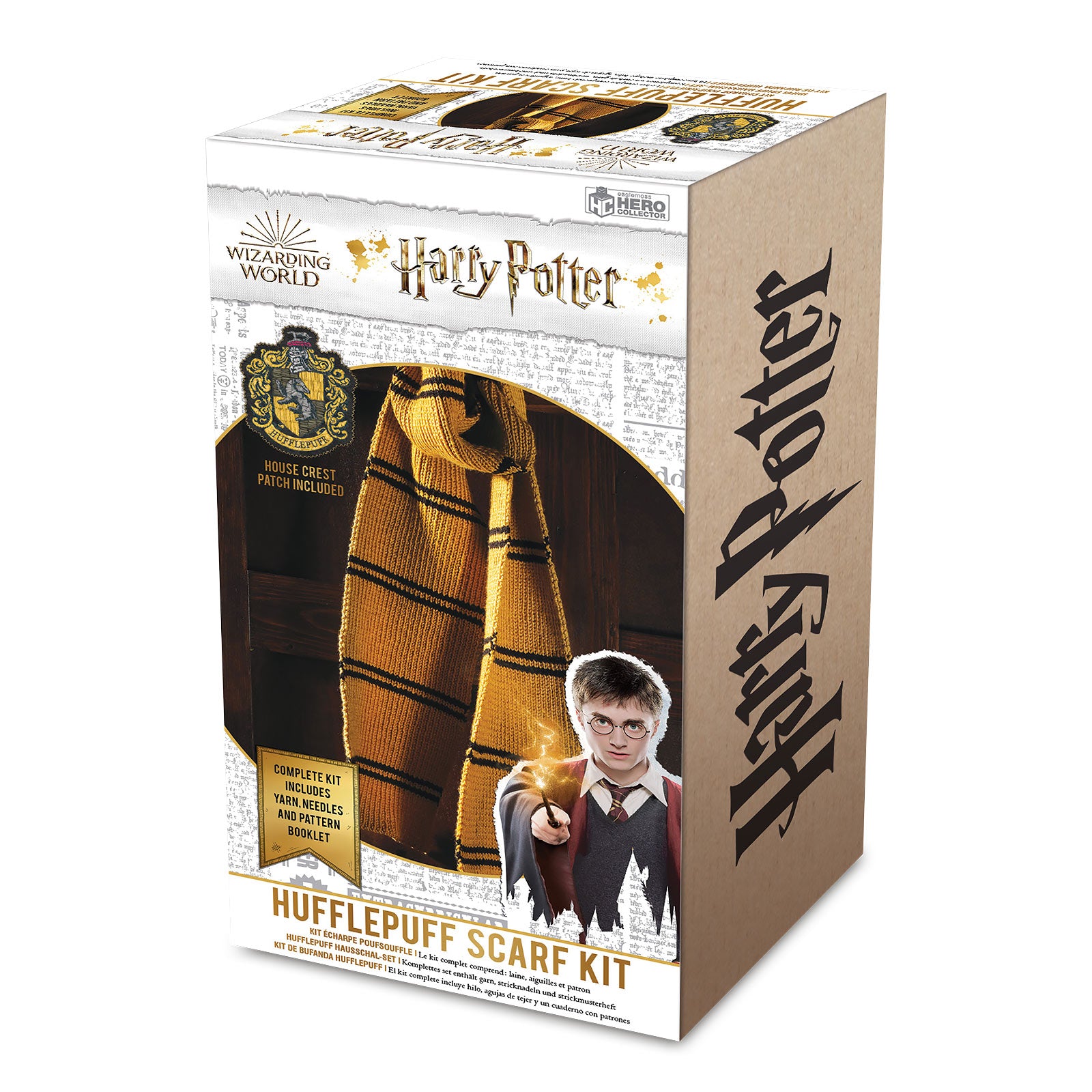 Product image Harry Potter - Hufflepuff Scarf Knitting Set