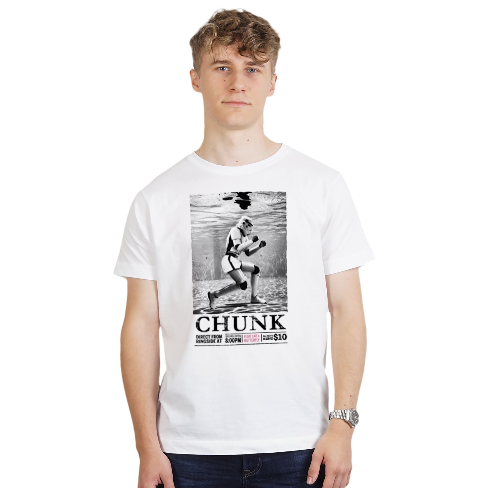 Product image Galactic Fighter Underwater T-Shirt for Star Wars Fans white