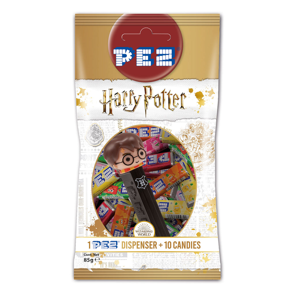 Zdjęcie produktu Harry Potter - PEZ cukierki 10-pak z dozownikiem