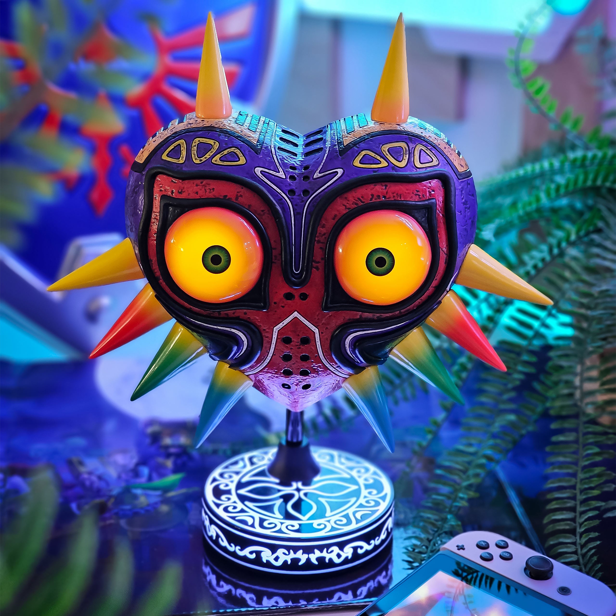 Zdjęcie produktu Zelda - Majora's Mask Statua z podświetleniem