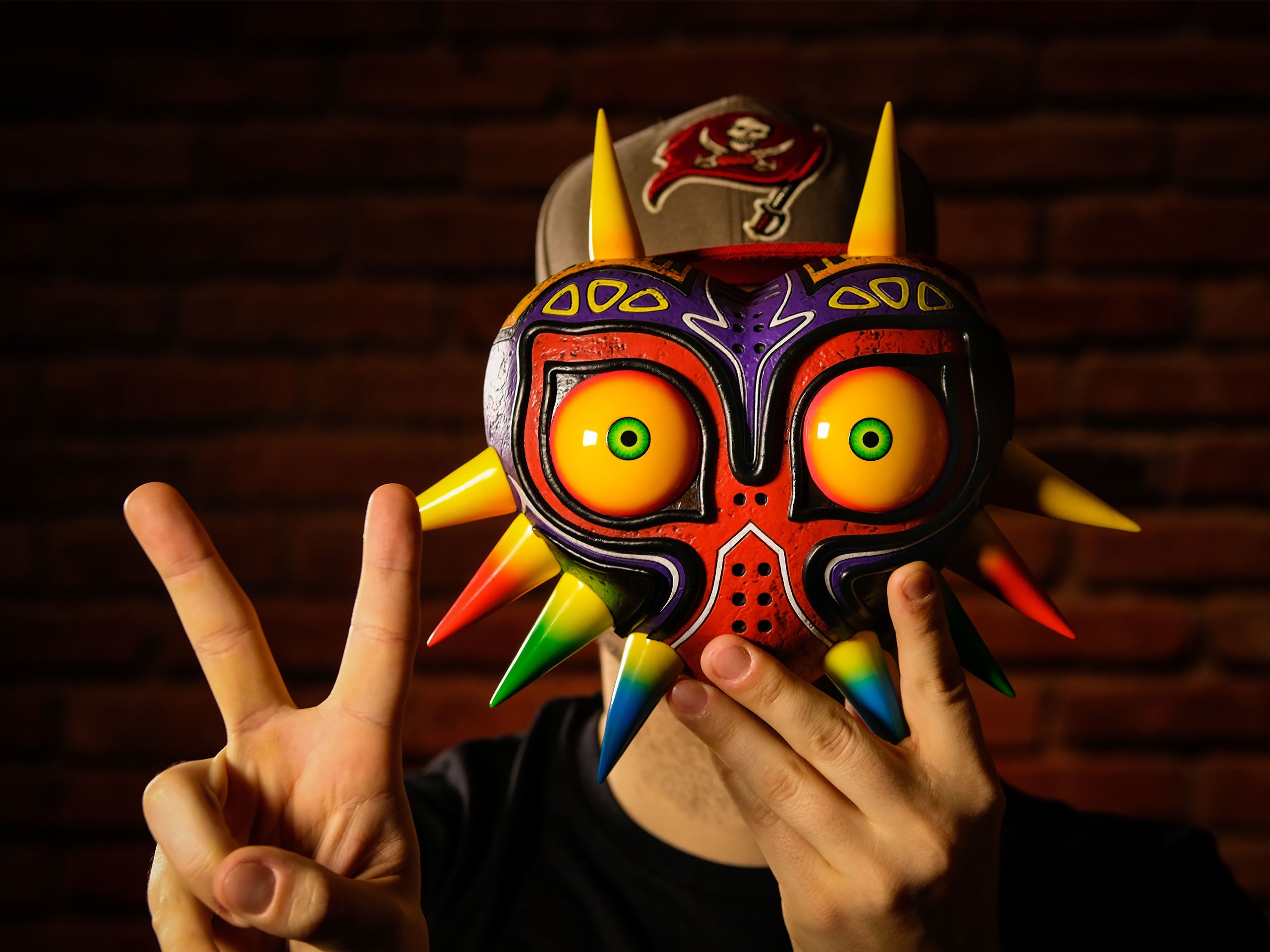Zdjęcie produktu Zelda - Majora's Mask Statua z podświetleniem
