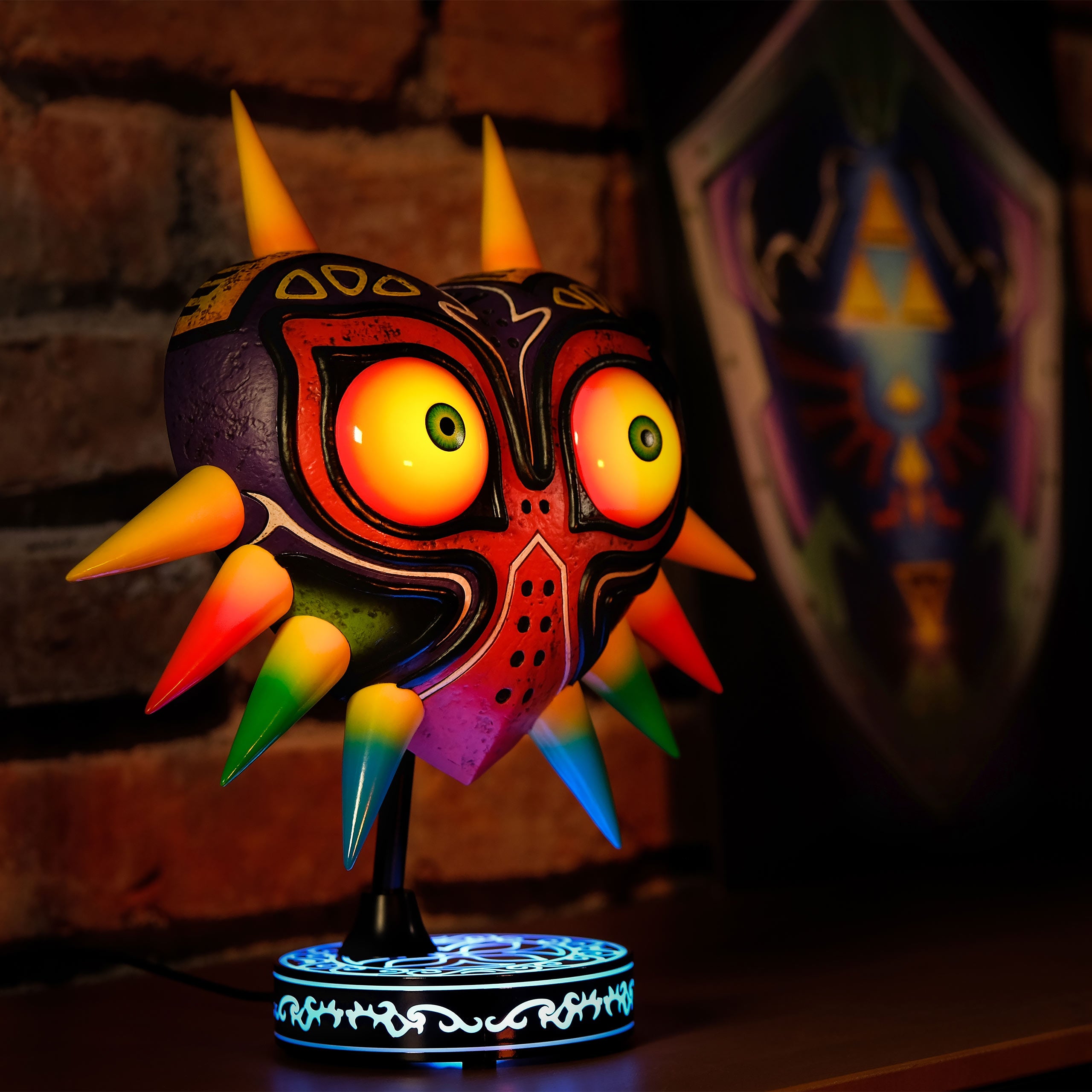Zdjęcie produktu Zelda - Majora's Mask Statua z podświetleniem