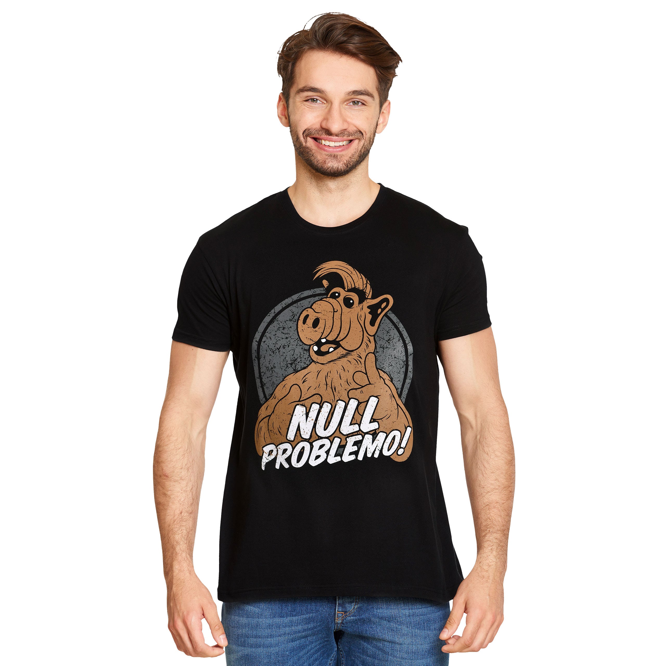 Zdjęcie produktu Null Problemo! Koszulka dla fanów Alfa czarna