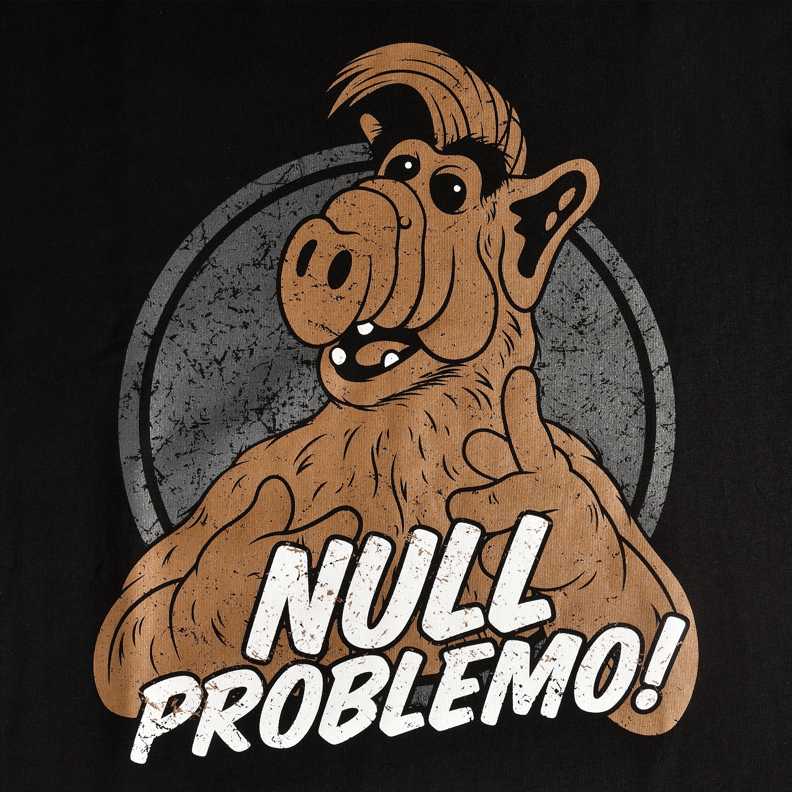 Zdjęcie produktu Null Problemo! Koszulka dla fanów Alfa czarna