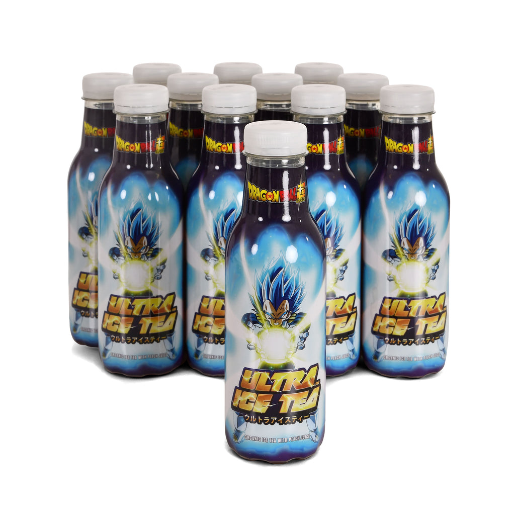 Zdjęcie produktu Dragon Ball - Vegeta Ultra Bio Ice Tea Brzoskwiniowy 12-pak