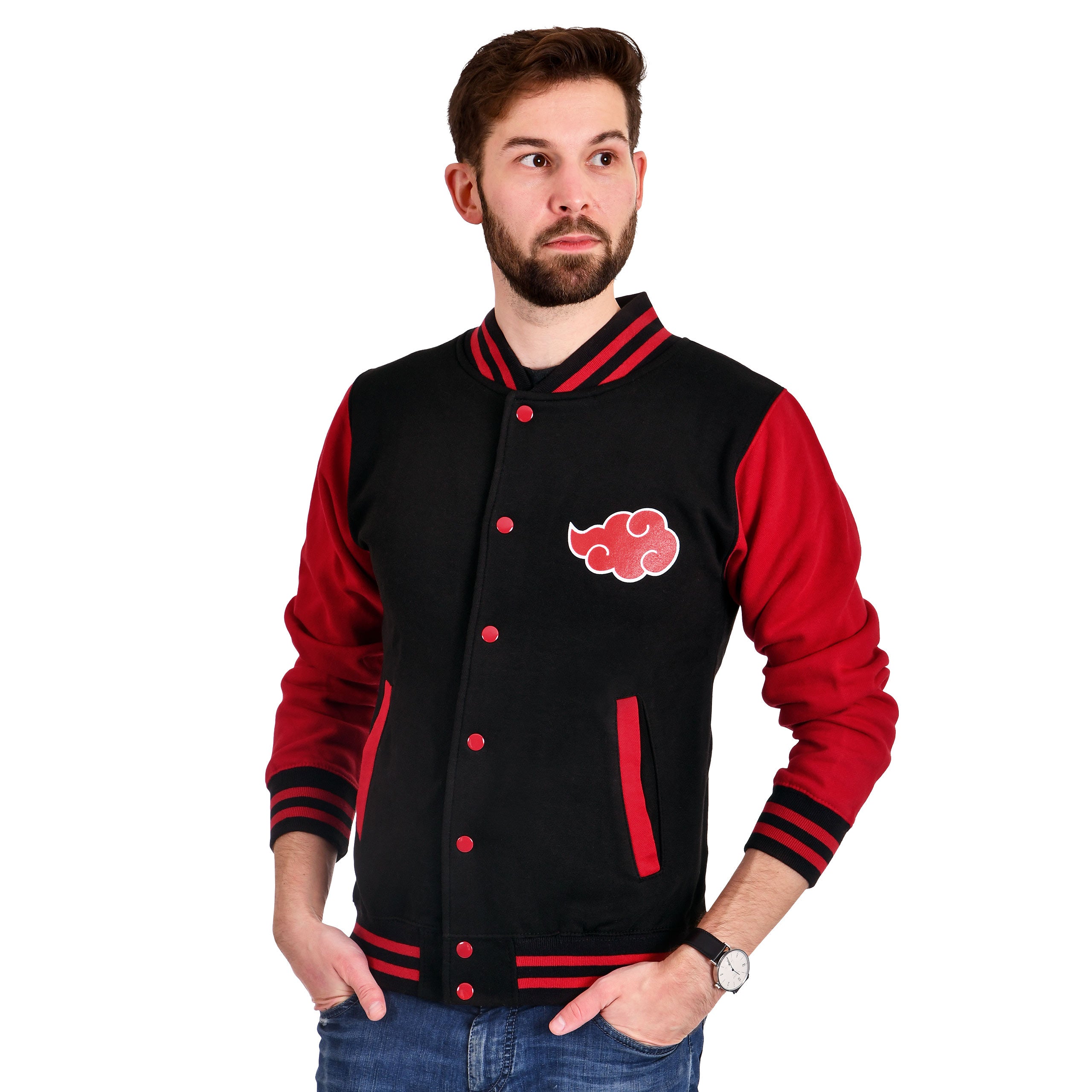 Zdjęcie produktu Naruto - Kurtka College z symbolem Akatsuki