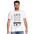 Zdjęcie produktu Forrest Gump - Życie jest jak pudełko czekoladek T-Shirt biały