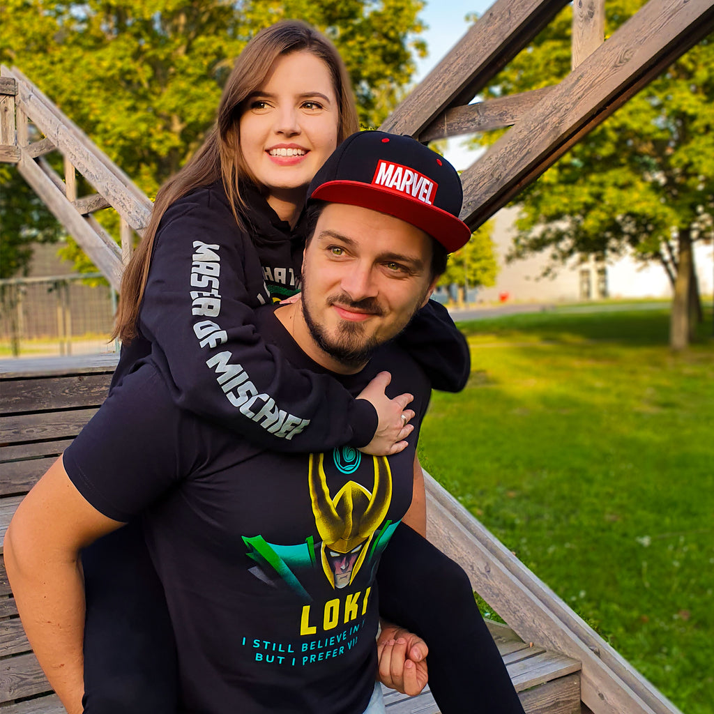 Zdjęcie produktu Loki - I Prefer Villains T-Shirt czarne
