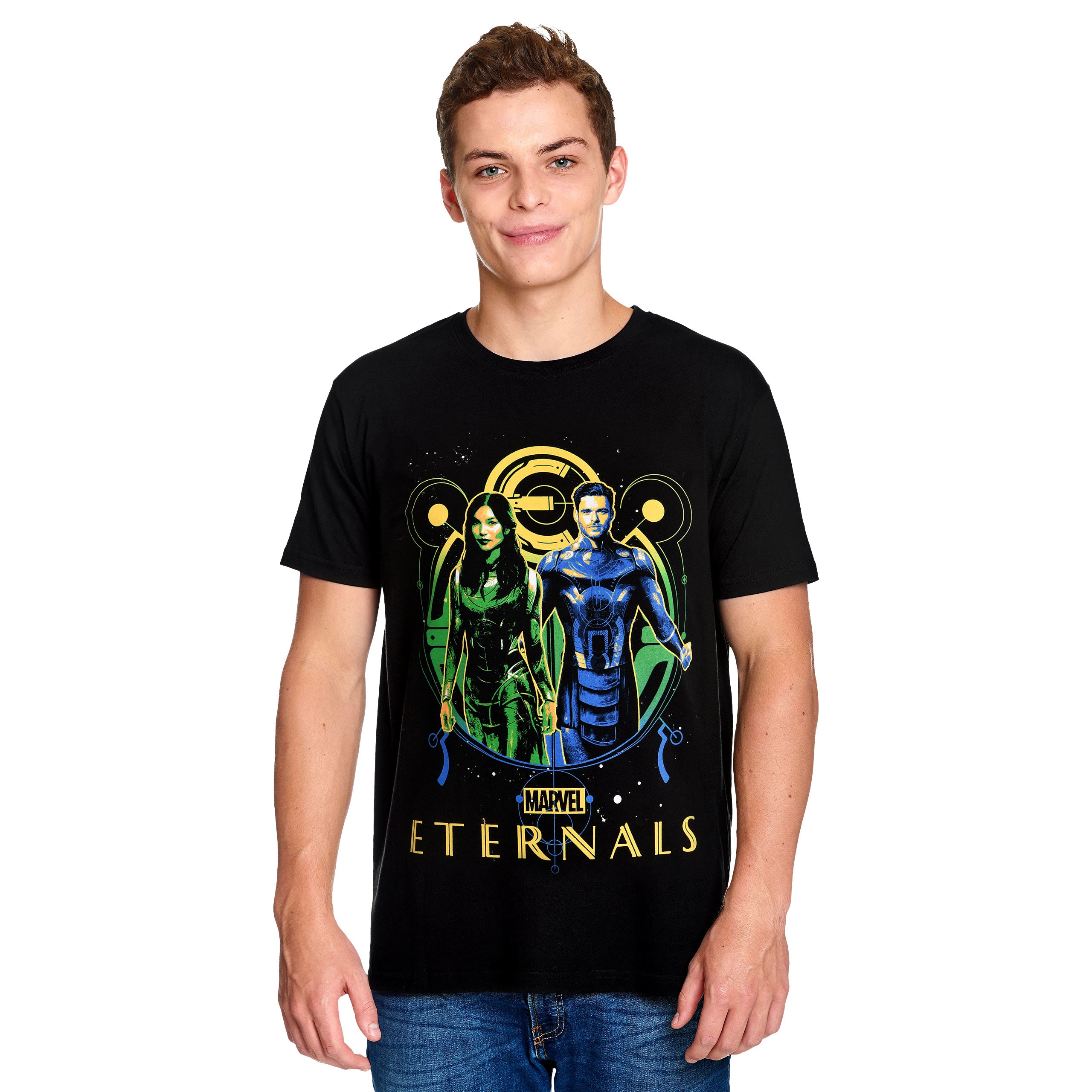 Zdjęcie produktu Eternals - Ikaris & Sersi T-Shirt czarne