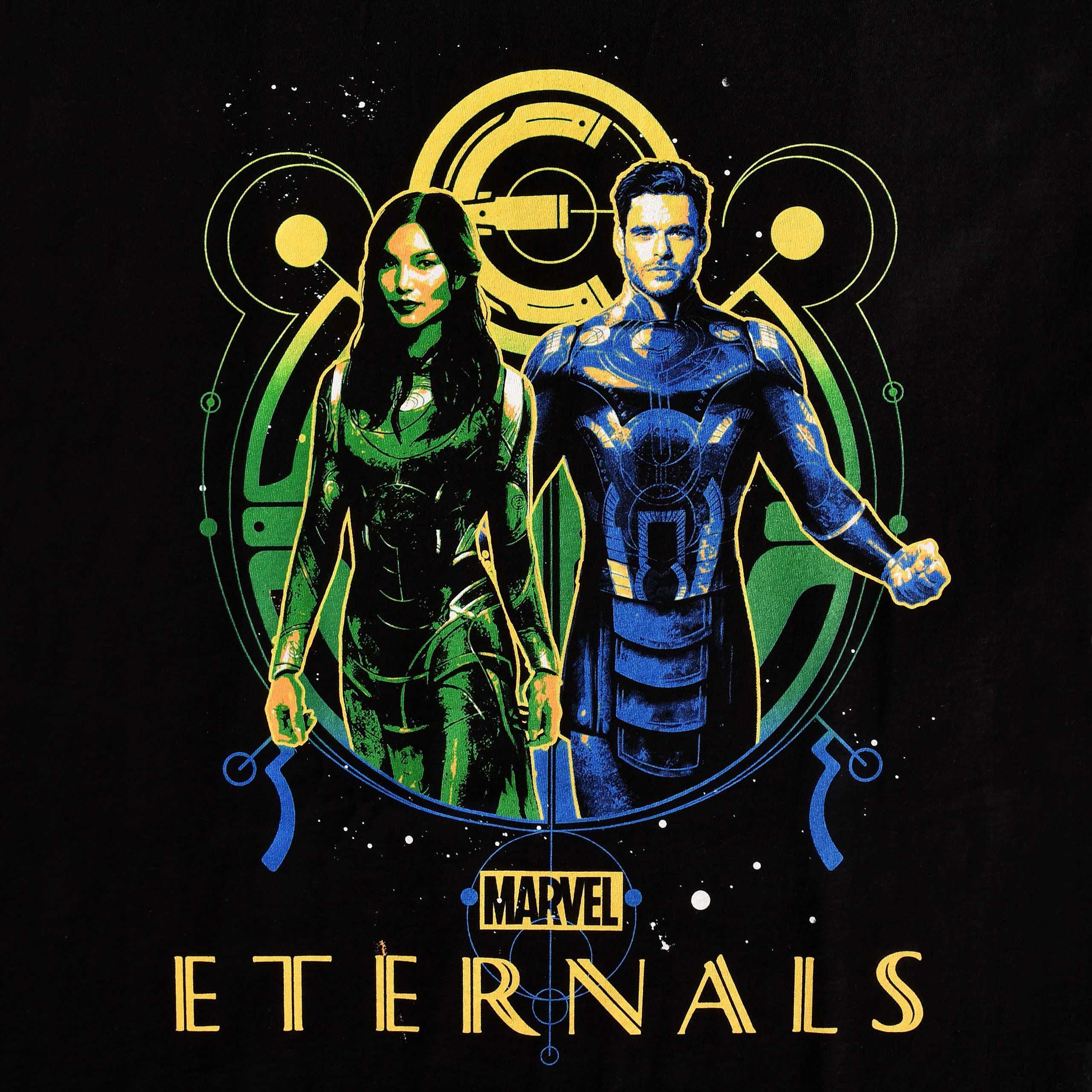 Zdjęcie produktu Eternals - Ikaris & Sersi T-Shirt czarne