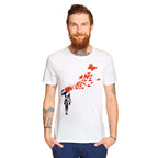 Product image Banksy - Girl and Butterflies T-Shirt White