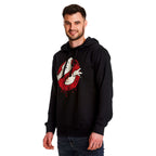 Zdjęcie produktu Ghostbusters - Glow in the Dark Logo Bluza z kapturem czarna