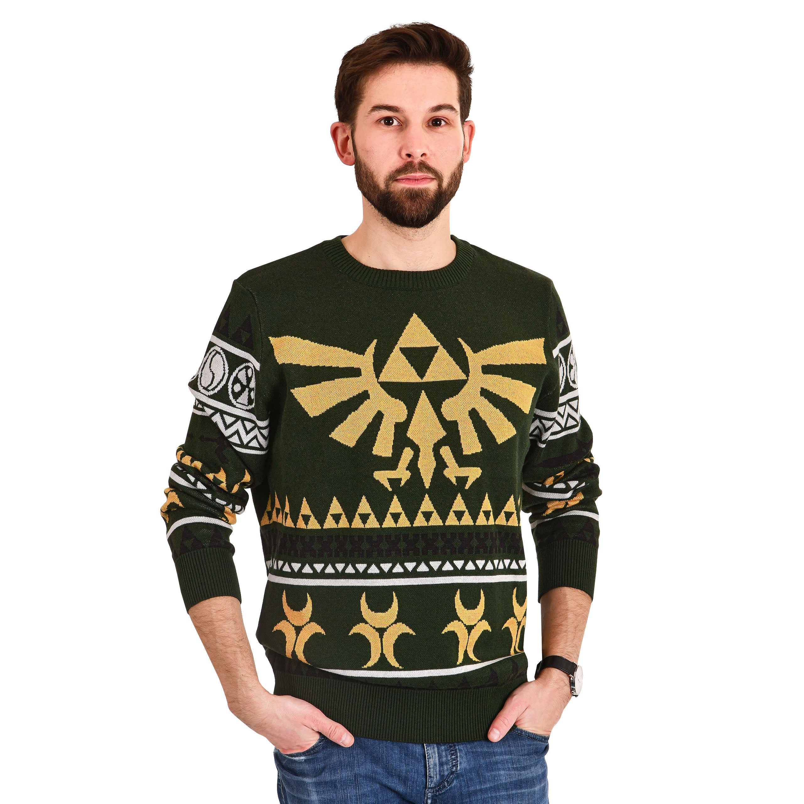 Zdjęcie produktu Zelda - Hyrule Logo Sweter