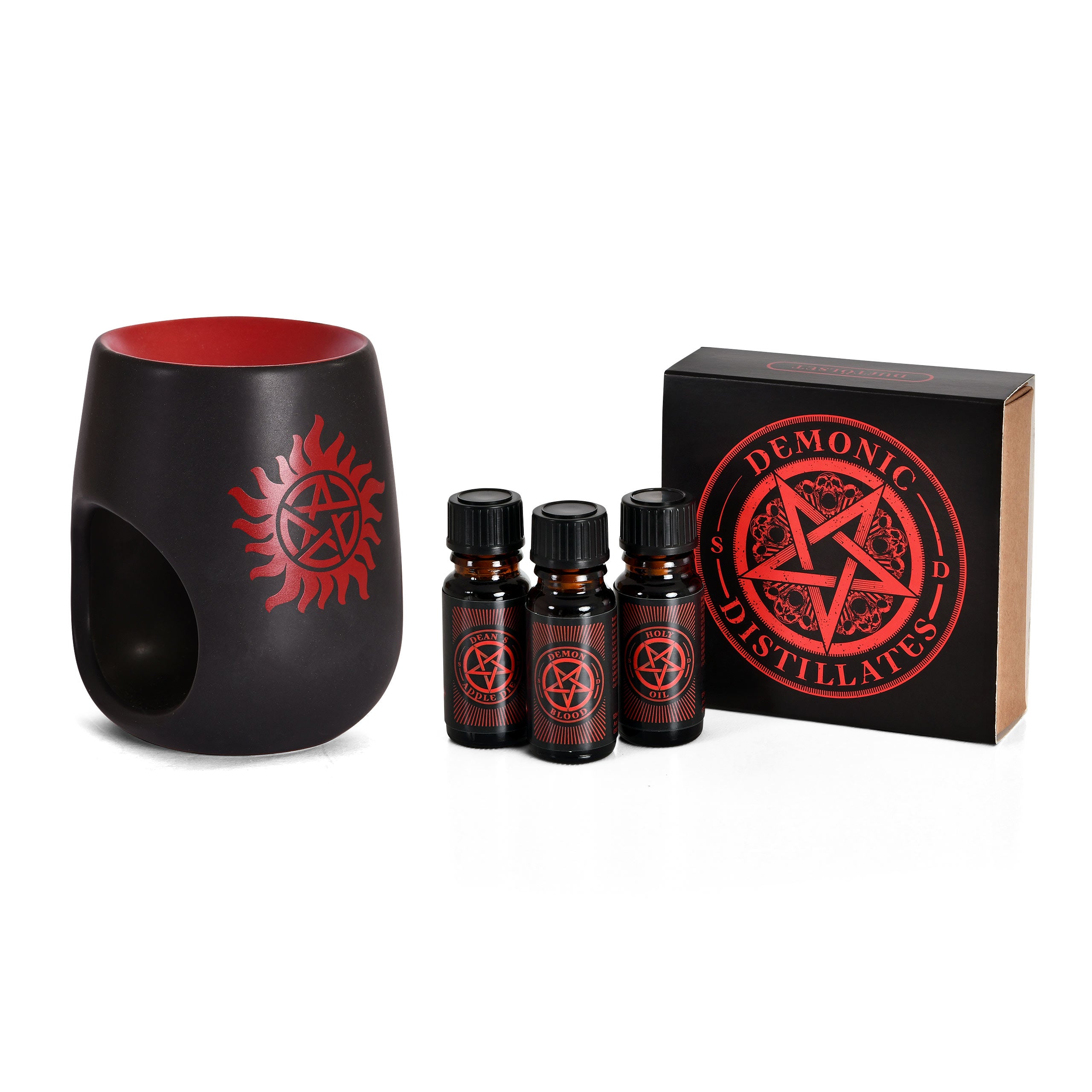 Zdjęcie produktu Supernatural - Lampa zapachowa z symbolem ochrony przed opętaniem i olejkiem zapachowym