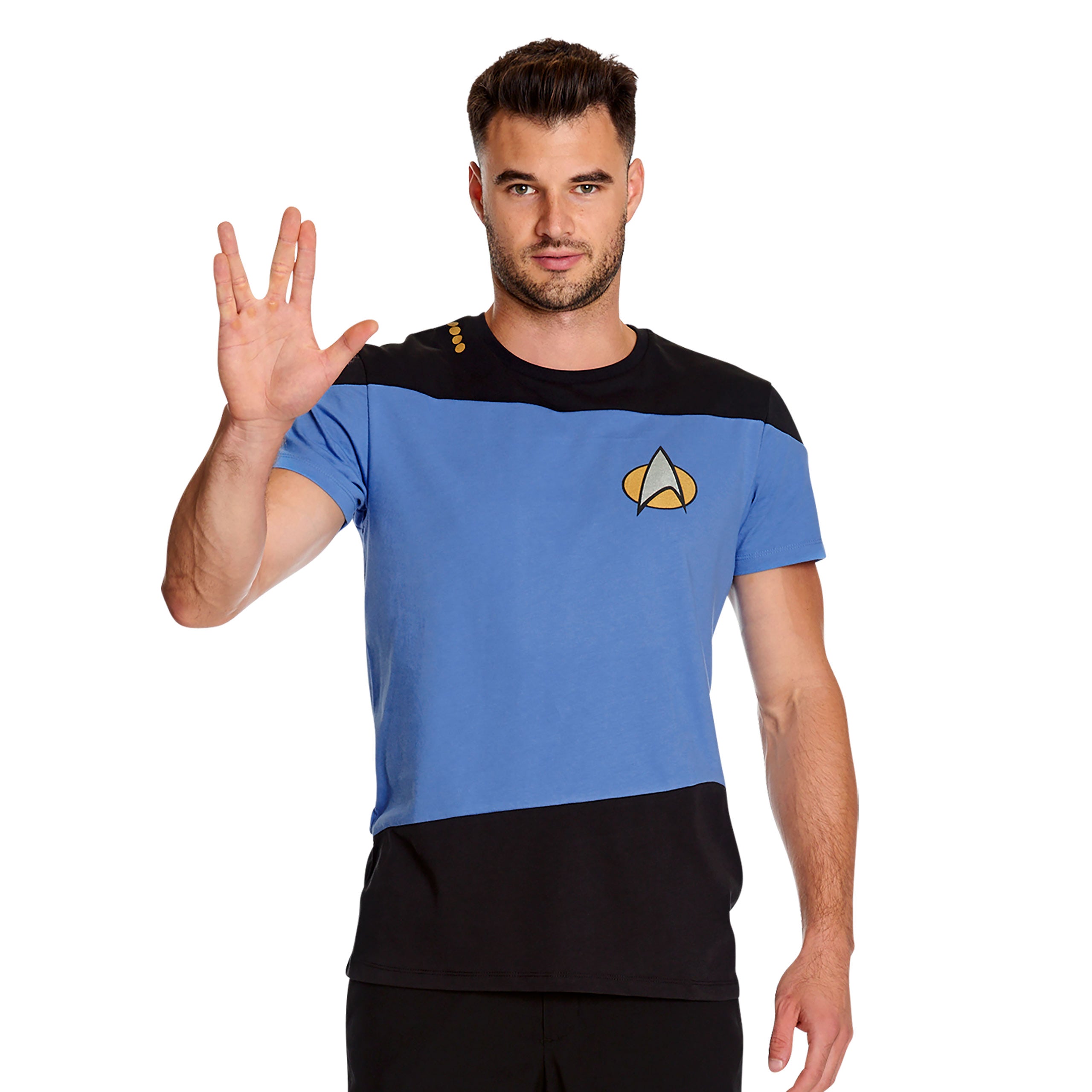 Zdjęcie produktu Koszulka Uniforma The Next Generation niebieska - Star Trek