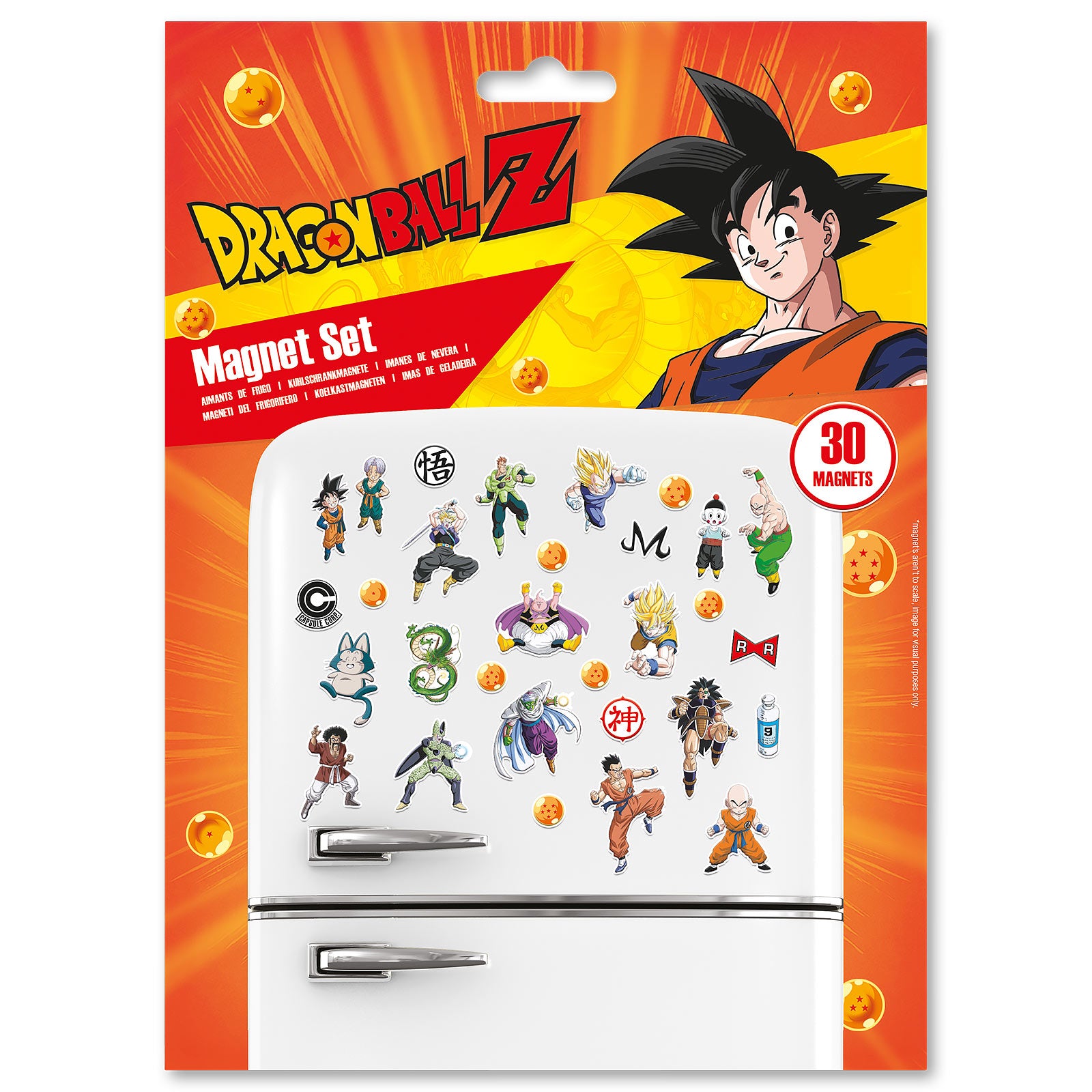 Product image Dragon Ball Z - Characters Magnet Set