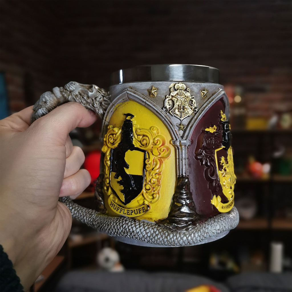Zdjęcie produktu Harry Potter - Kufel z herbami domów Hogwartu