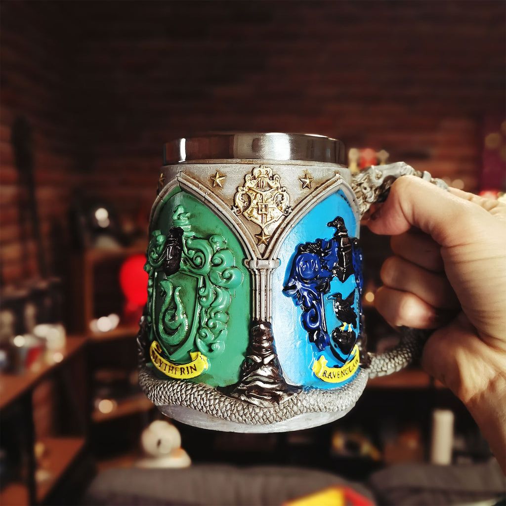 Zdjęcie produktu Harry Potter - Kufel z herbami domów Hogwartu