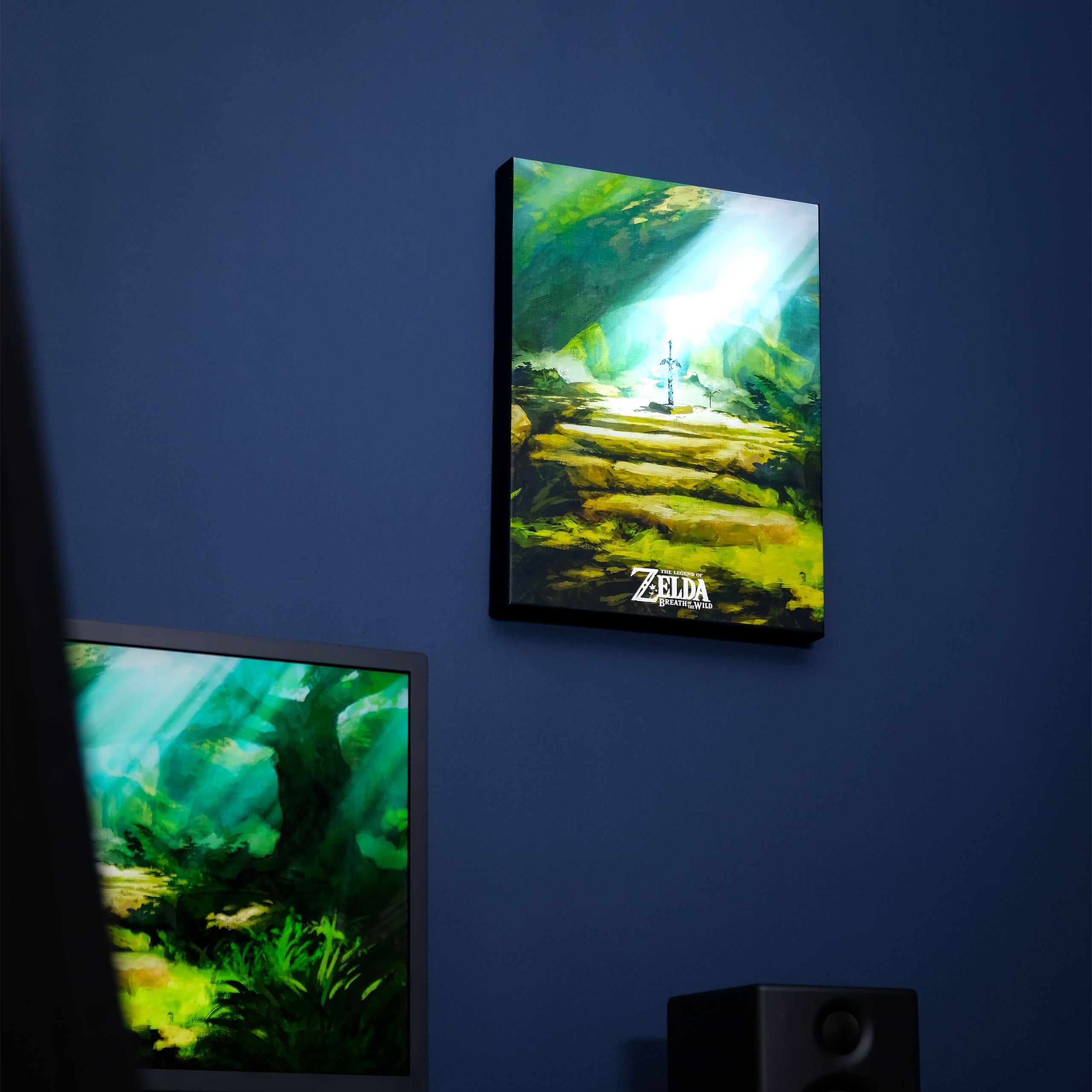 Zdjęcie produktu Zelda - Miecz Mistrza Obraz na ścianę z podświetleniem