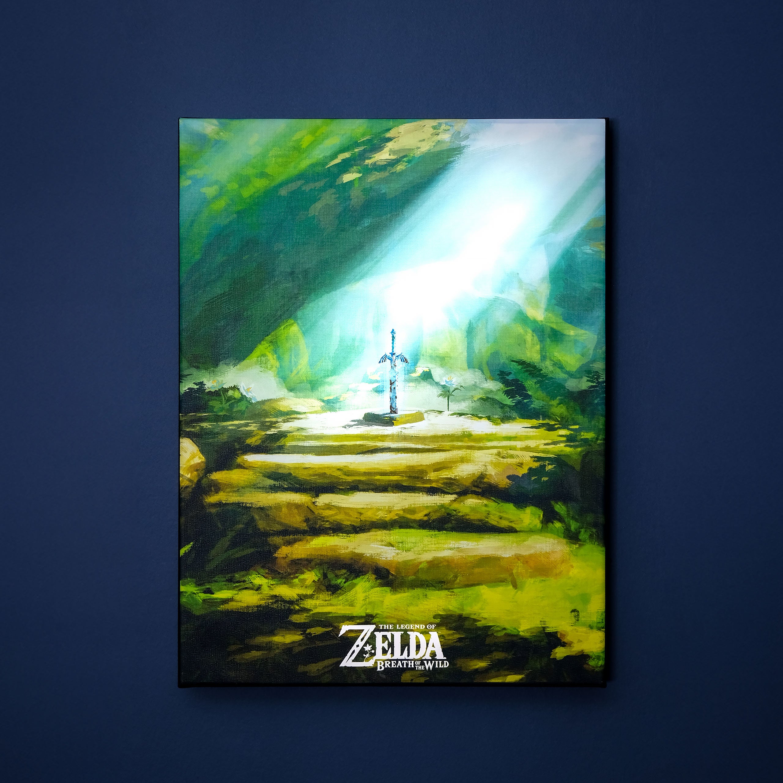 Zdjęcie produktu Zelda - Miecz Mistrza Obraz na ścianę z podświetleniem