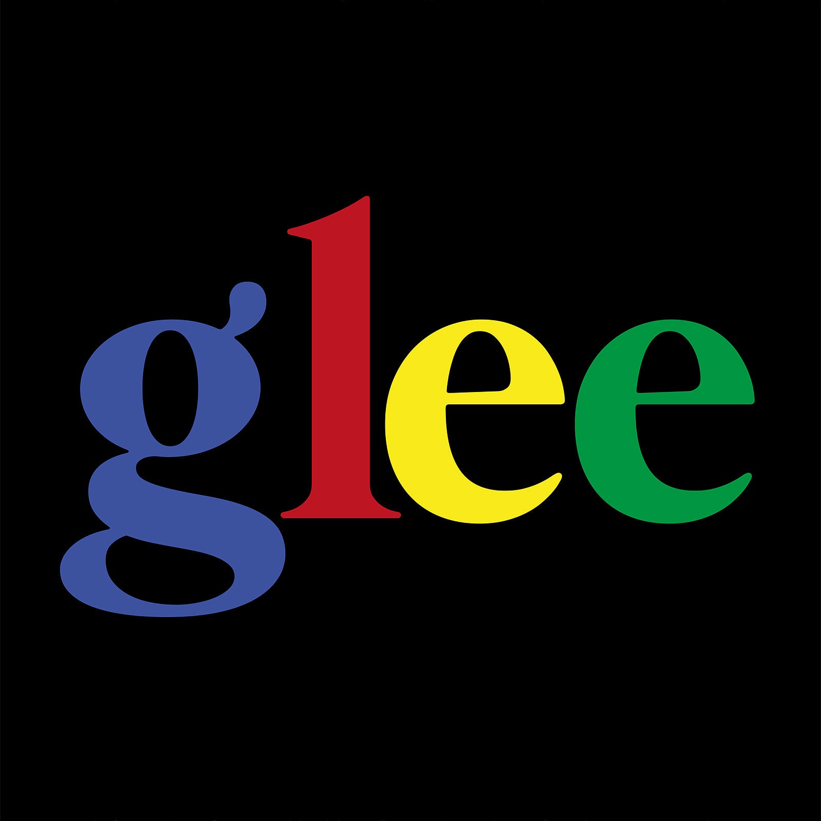 Zdjęcie produktu Koszulka z logo Color Code dla fanów Glee czarna