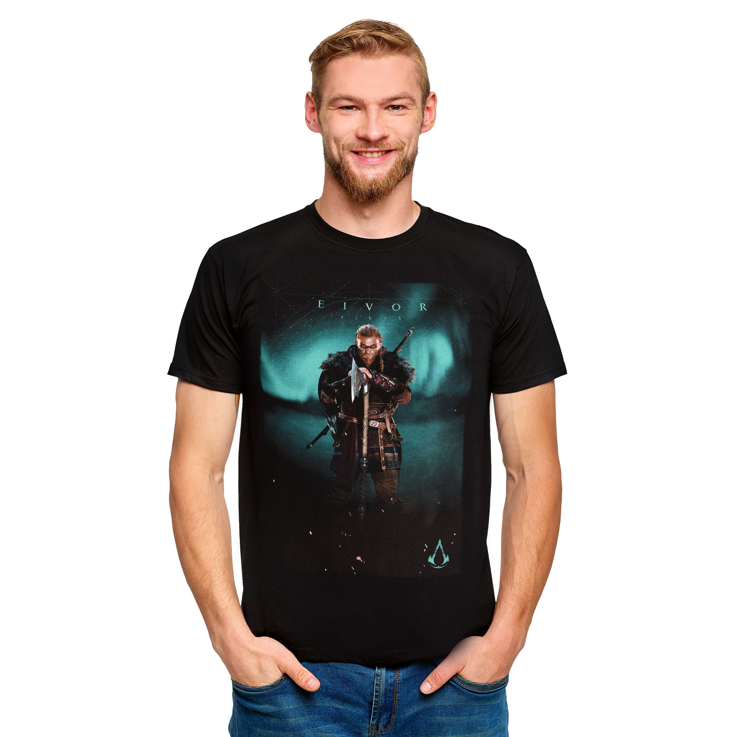 Zdjęcie produktu Assassin's Creed - Eivor Valhalla T-Shirt czarne