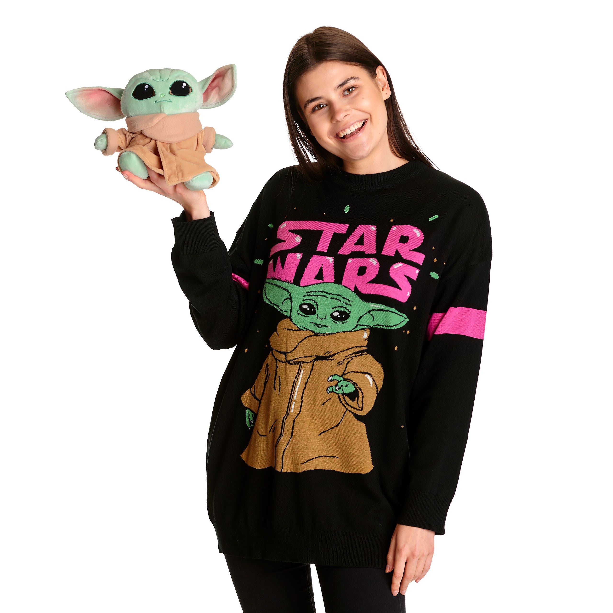 Zdjęcie produktu Grogu Pluszowa Figurka w Kołysce 20 cm - Star Wars The Mandalorian